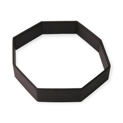 ワン折八角68(38) 黒焼杉縁