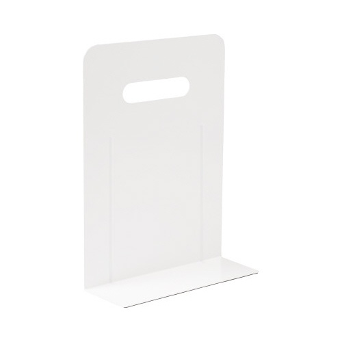 ブックエンド（マグネット付）ハイタイプ　白　２０枚