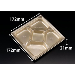 豪華重 170 中皿5 K-プラチナ