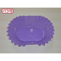 セイコー おかずカップ OPP 小判6号 パステルパープル 500枚