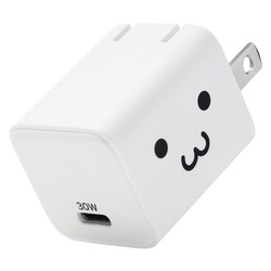 ＵＳＢ　Ｔｙｐｅ−Ｃ　充電器　小型　しろちゃん