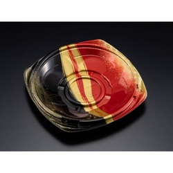 リスパック どんぶり容器 海専丼 180B浅 本体 しつか赤