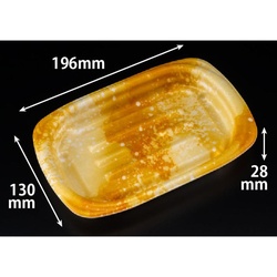 リスパック 軽食容器 ホットこんもり 20-13B うたかたオレンジ 本体