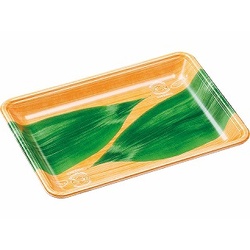 エフピコ 発泡トレー FLB-Y18-25 エコ木目葉らん