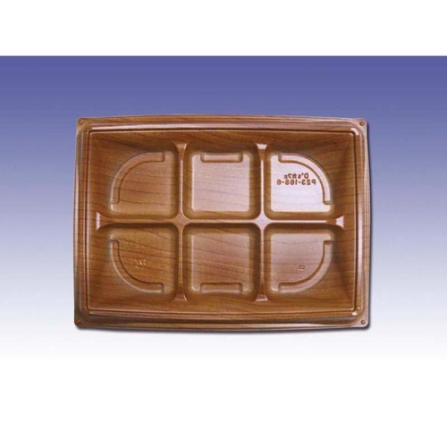 惣菜容器 D’sカフェP23-16S-6 BW デンカポリマー