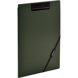 クリップファイル　Ａ４Ｅ　オリーブ　１０冊