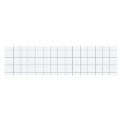 マグネット見出し１９×７５ｍｍ白　１０枚入