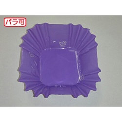 セイコー おかずカップ ラミケースOPP四角8号Pパープル 500枚